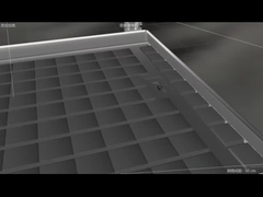 공장 모판의 3D 렌더링